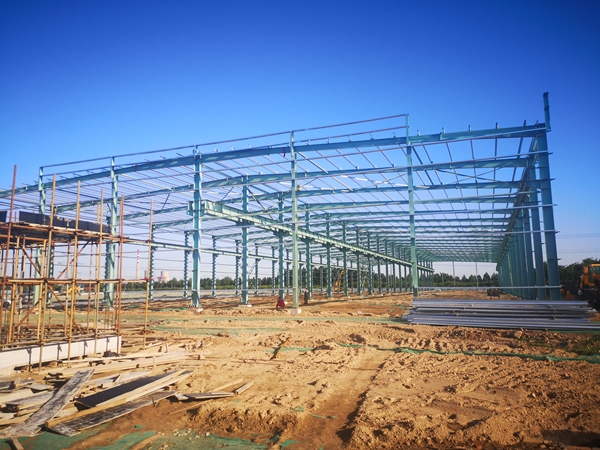 山東乾鋼金屬科技有限公司二期鋼結構工程
