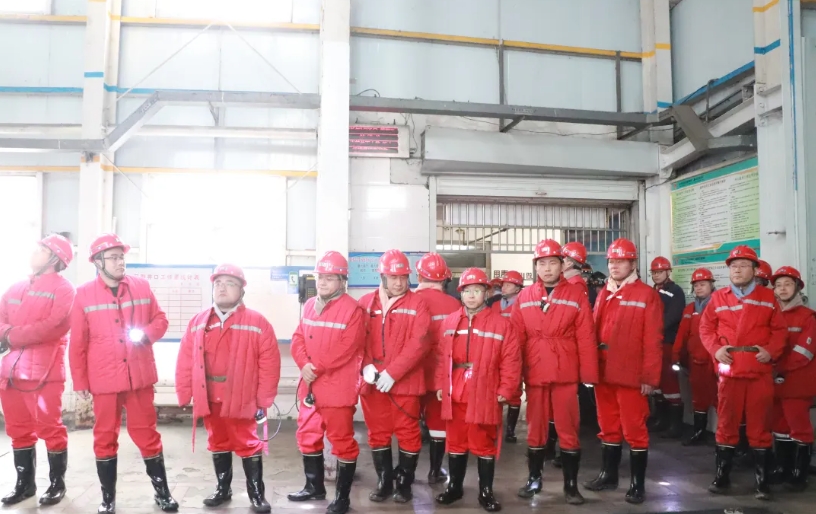 【紅旗煤礦】濟寧市能源局、縣應(yīng)急局到我礦進行安全生產(chǎn)診斷幫扶執(zhí)法檢查1